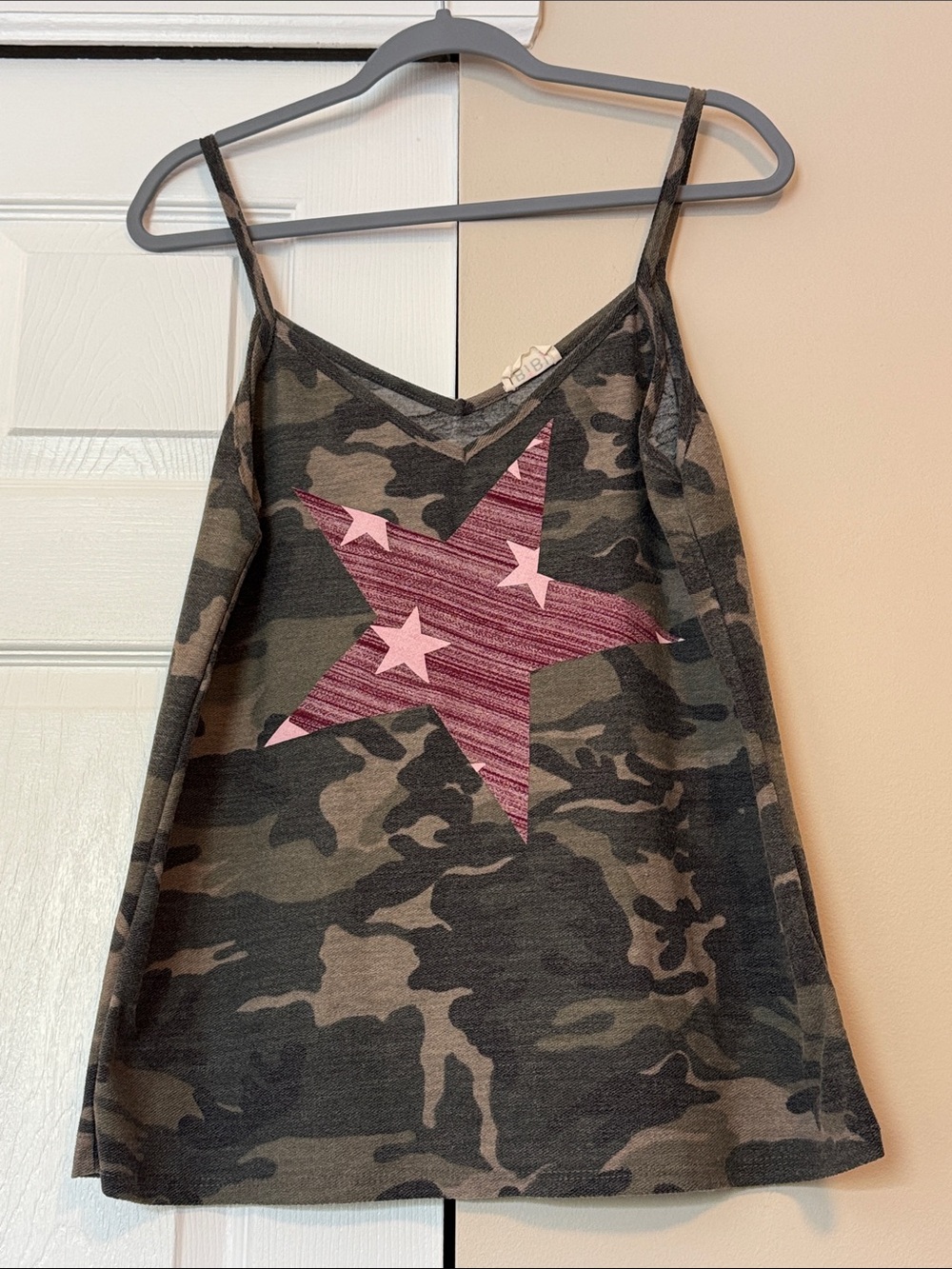 BiBi Camo Tank with Star